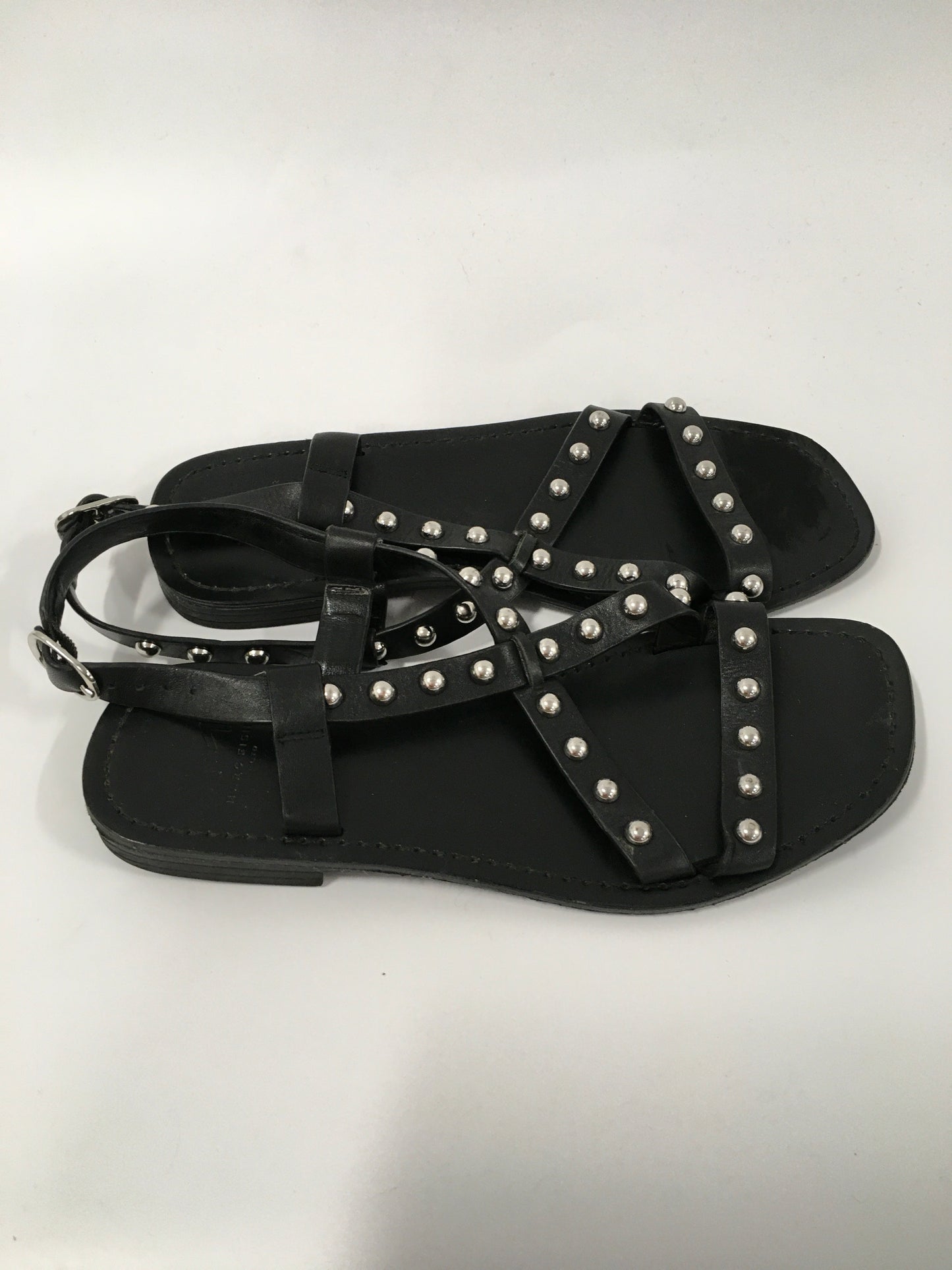 Black Sandals Designer Marc Fisher, Size 7