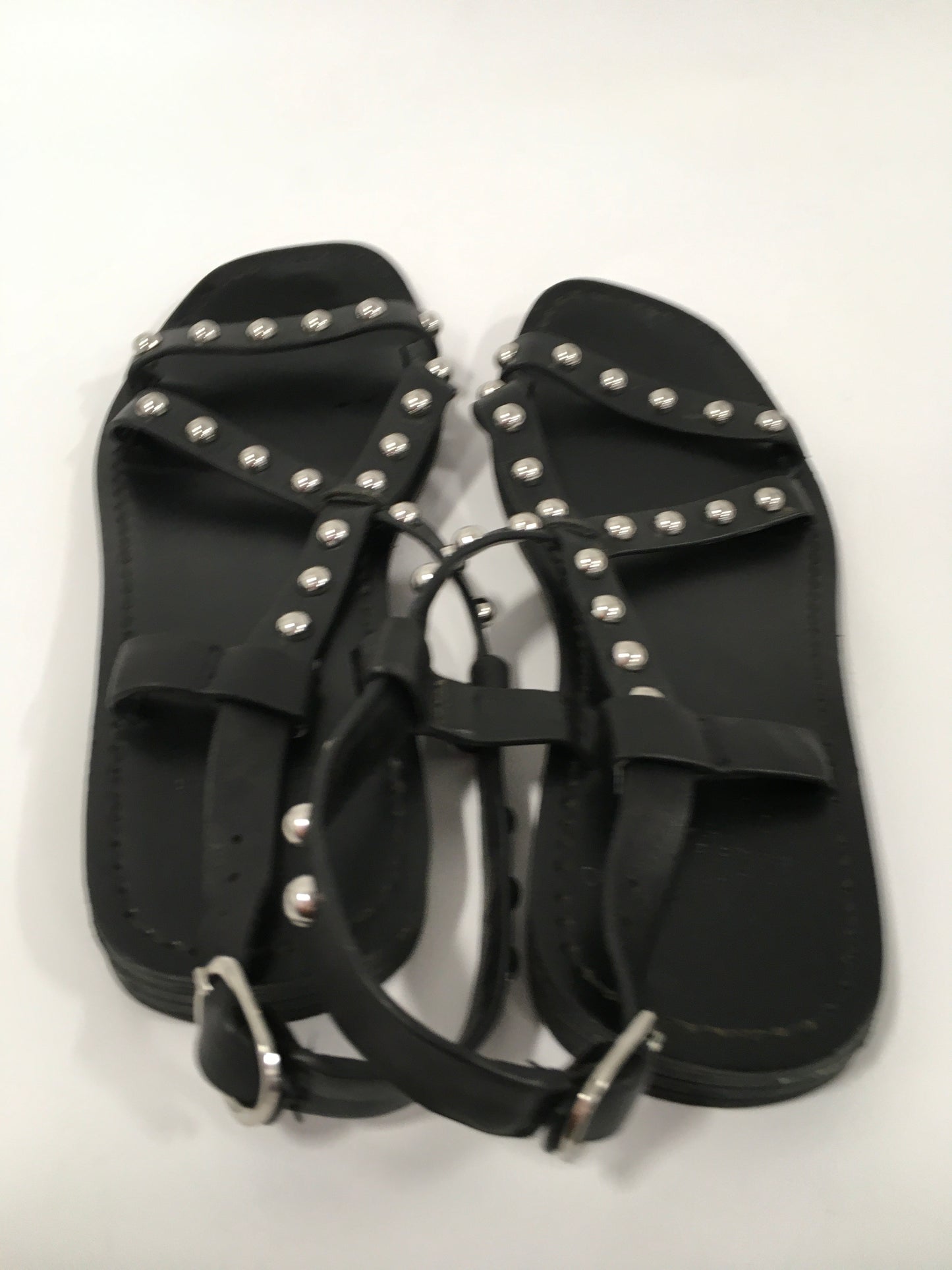 Black Sandals Designer Marc Fisher, Size 7