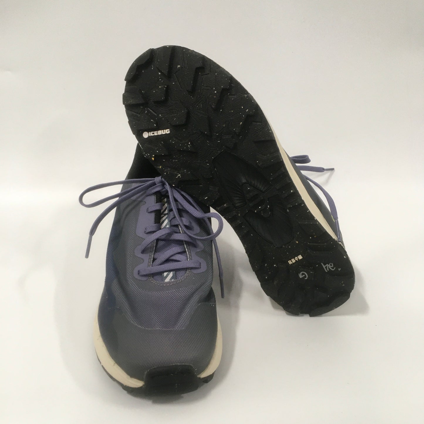 Blue & Purple Shoes Athletic Icebug Capra, Size 9.5