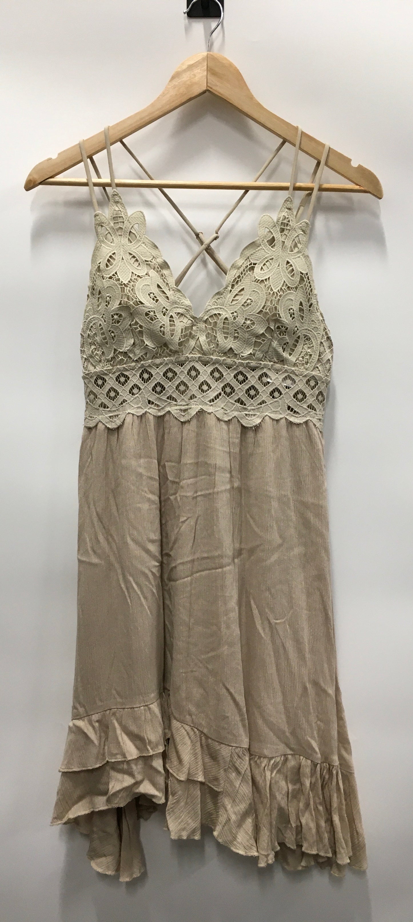 Beige Dress Casual Short Hyfve, Size M