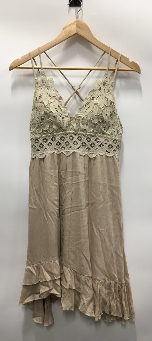 Beige Dress Casual Short Hyfve, Size M