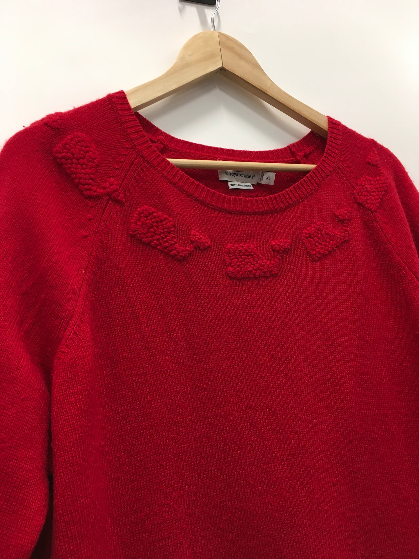 Sweater By Vineyard Vines In Red, Size: Xl