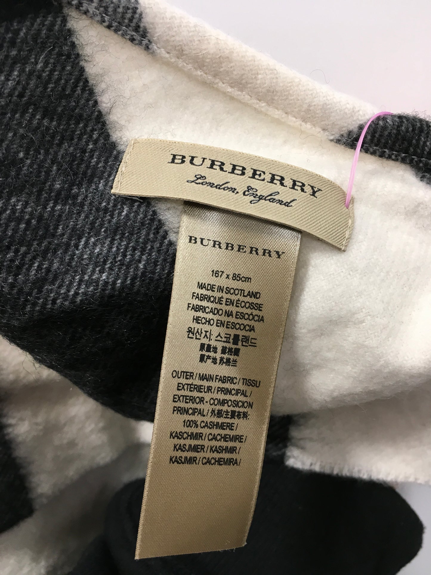 Shawl By Burberry In White