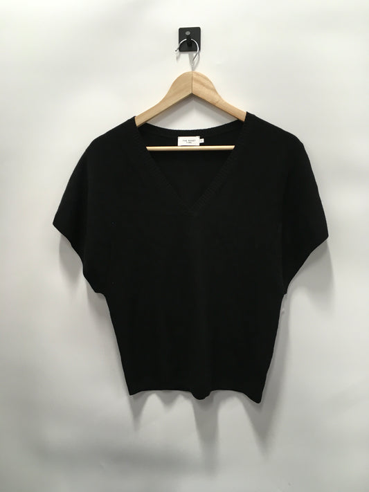 Top Short Sleeve By Clothes Mentor In Black, Size: S