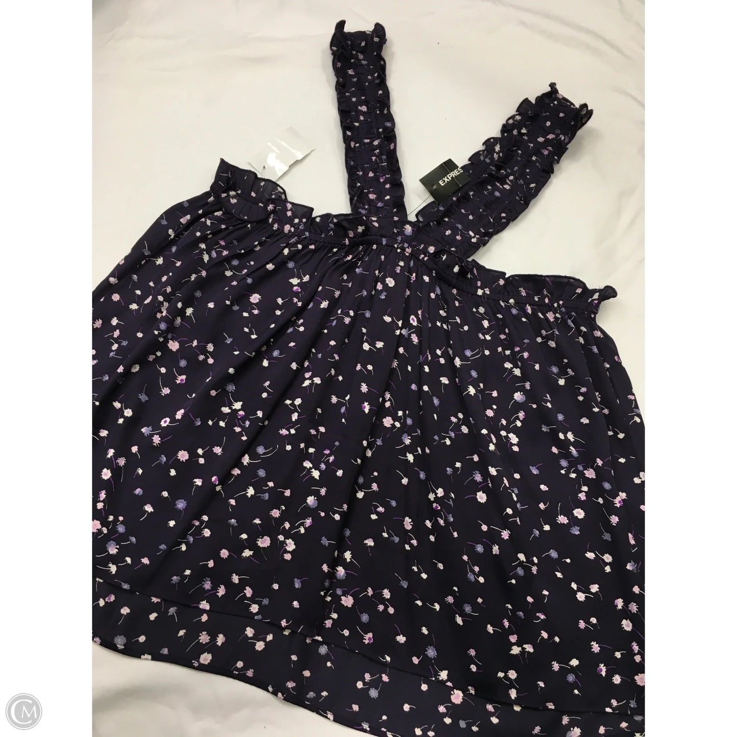 Top Sleeveless By Express In Purple, Size: M