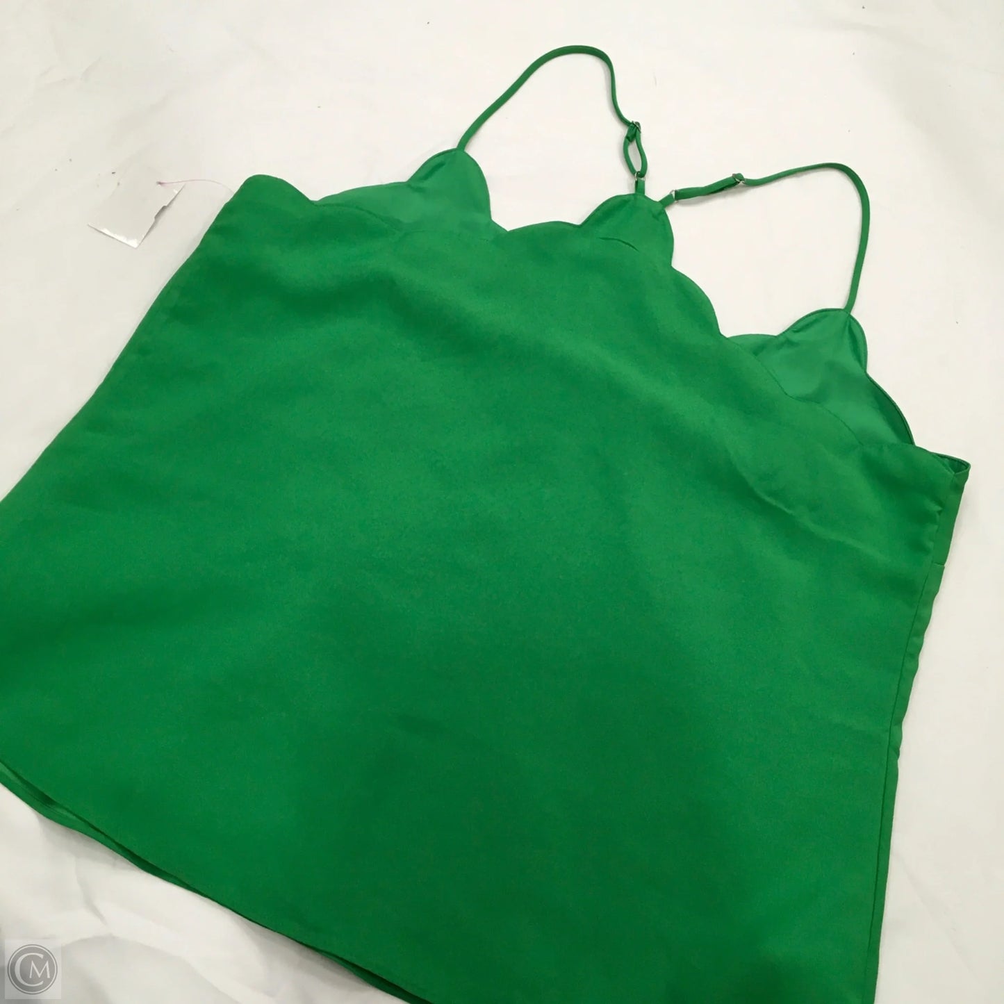 Top Sleeveless By J. Crew In Green, Size: 14