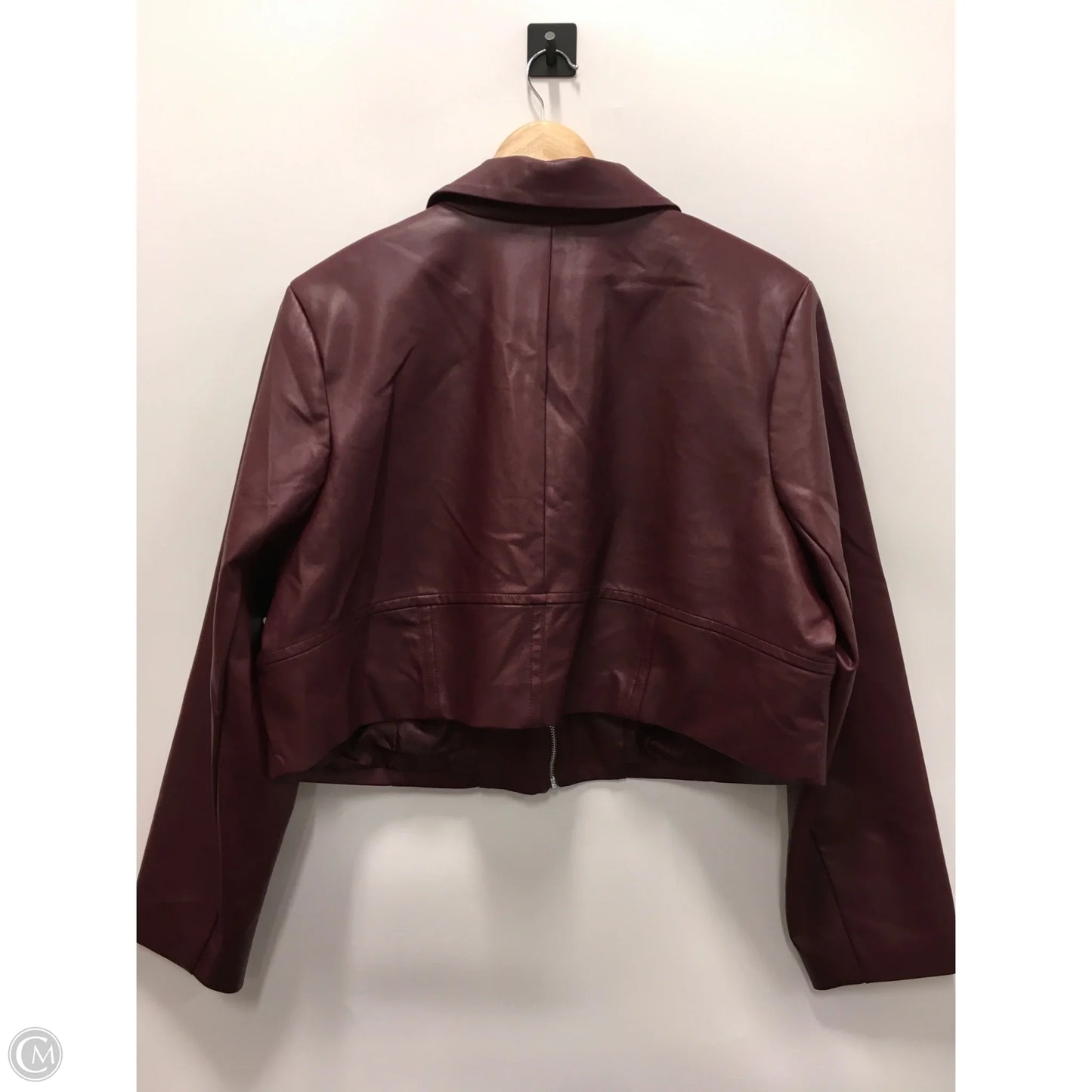 Jacket Other By Eloquii In Red, Size: 22