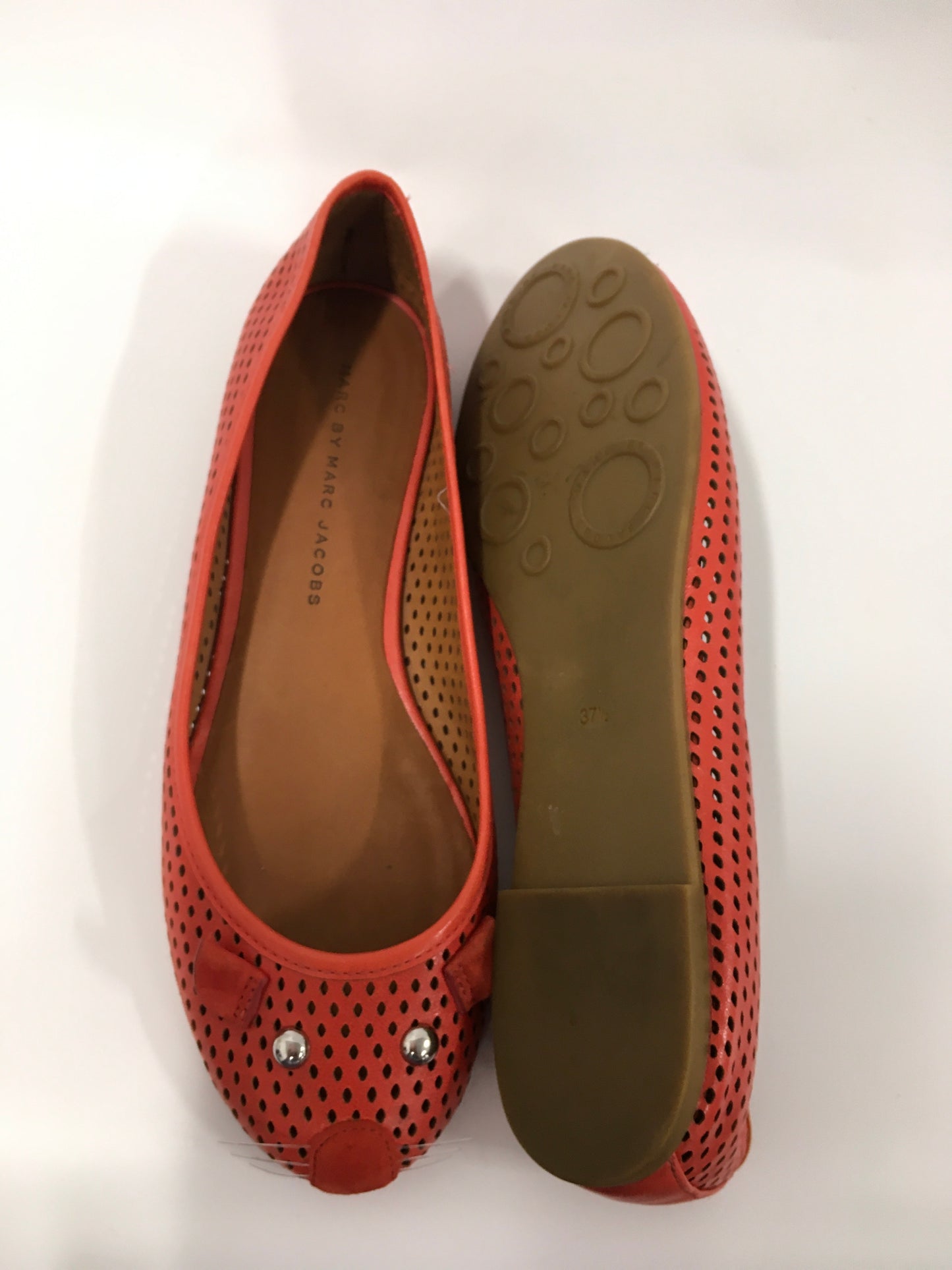 Shoes Flats By Marc By Marc Jacobs In Orange, Size: 7