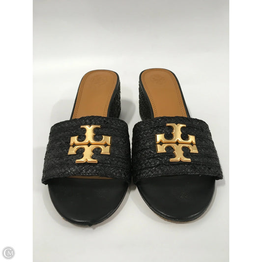 Sandals Designer By Tory Burch In Black, Size: 7