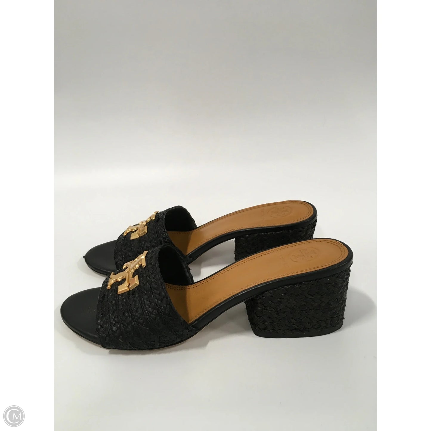 Sandals Designer By Tory Burch In Black, Size: 7