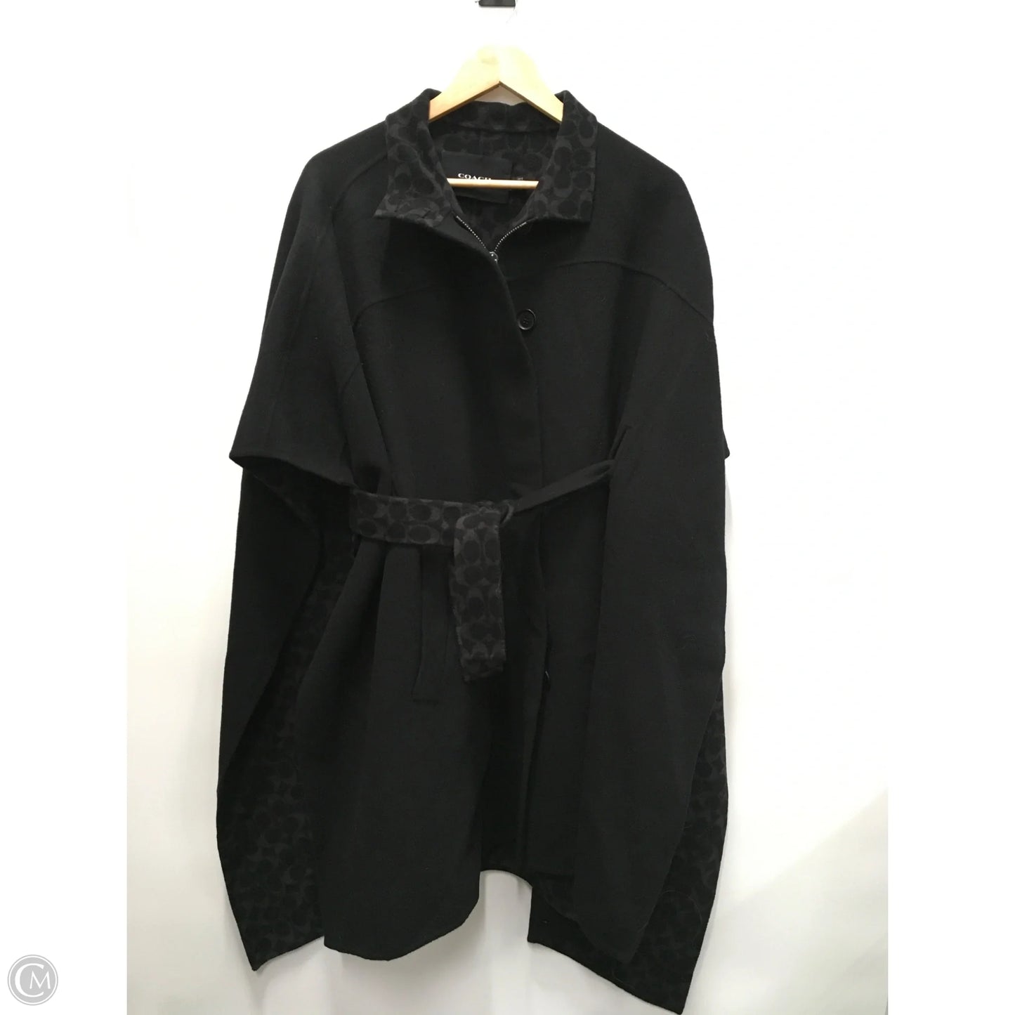 Coat Designer By Coach In Black, Size: Xs