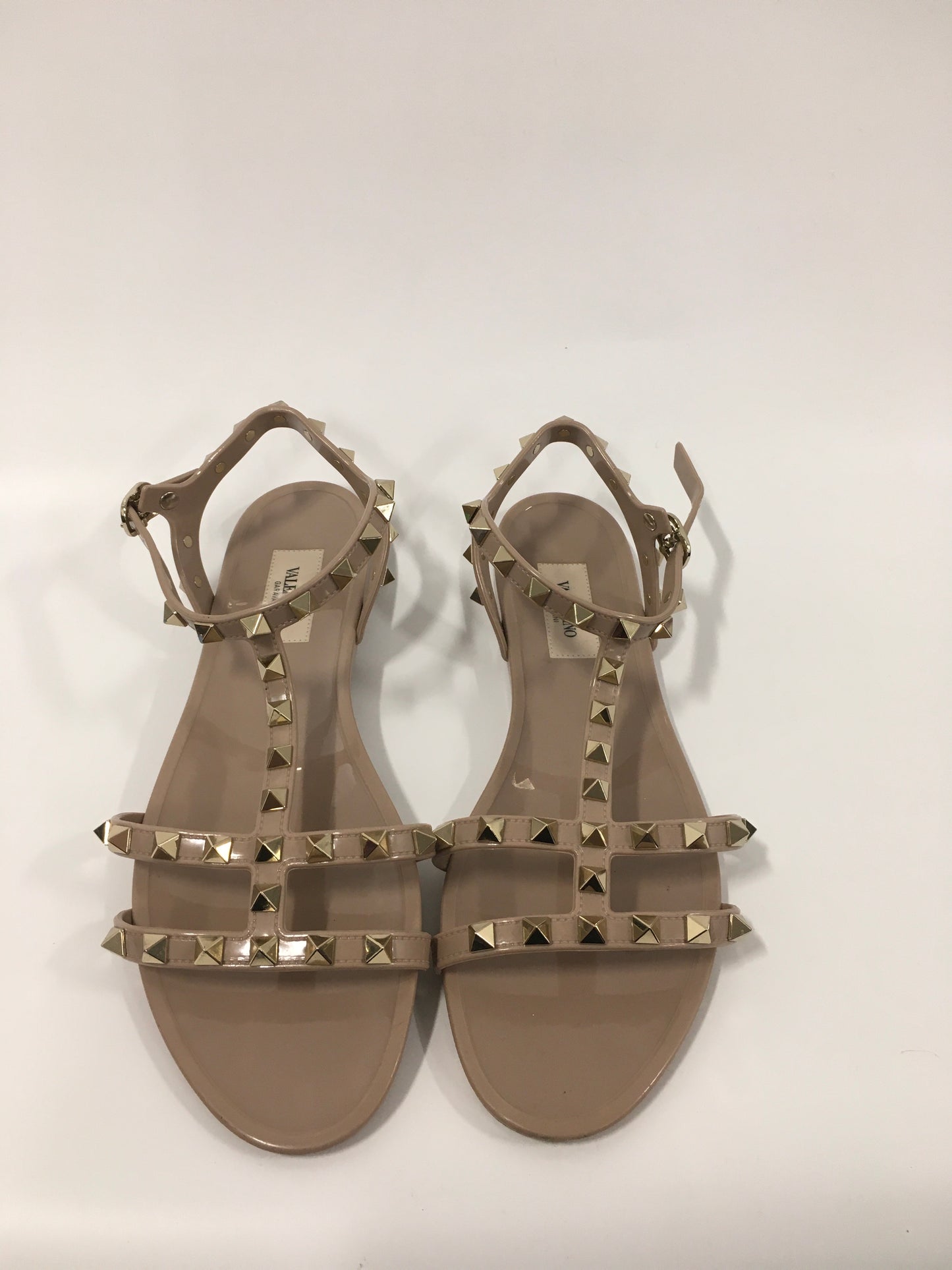 Mauve Sandals Designer Valentino-garavani, Size 7.5