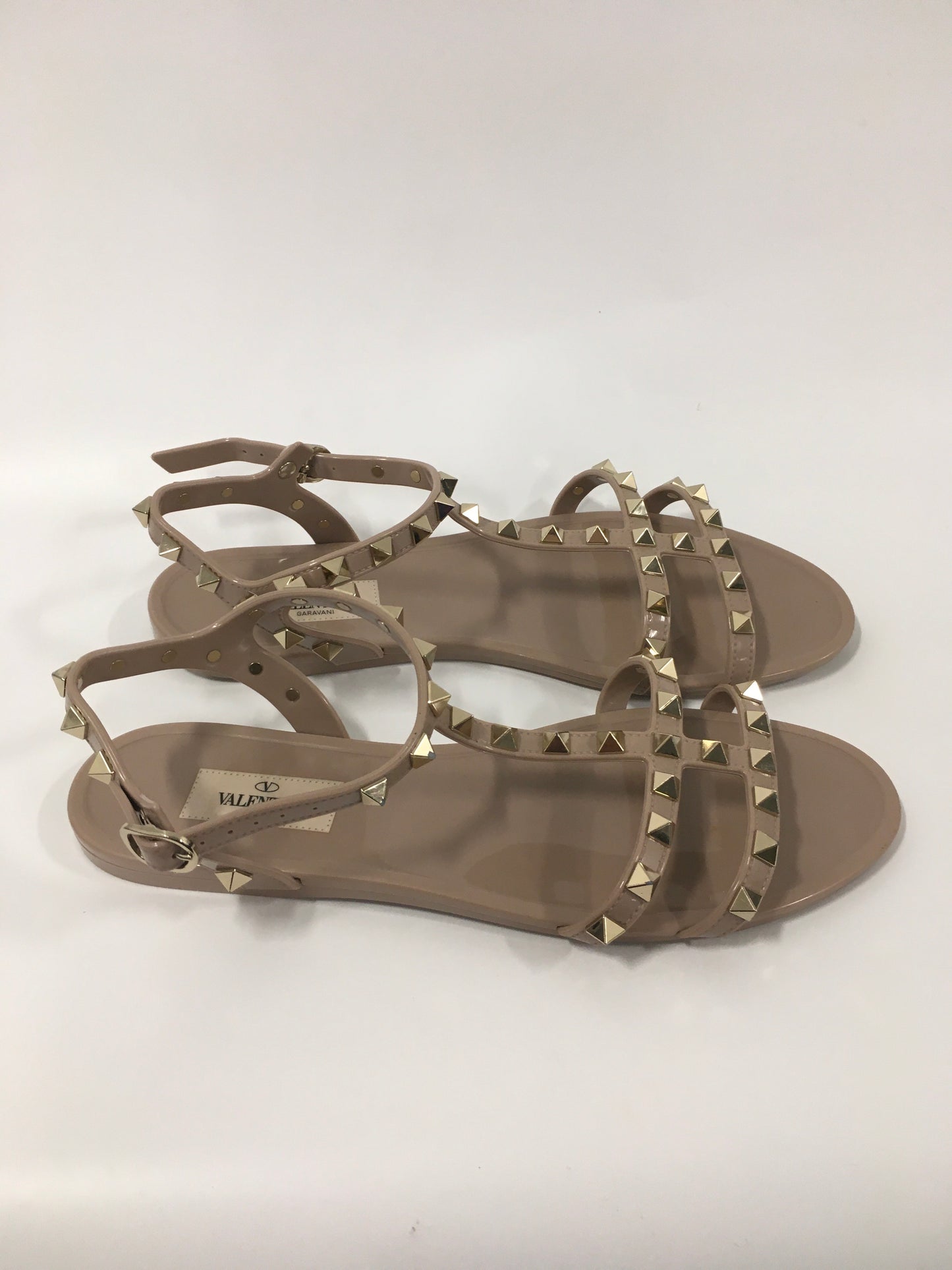 Mauve Sandals Designer Valentino-garavani, Size 7.5