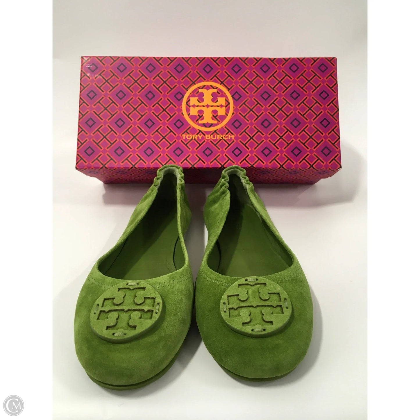 Shoes Designer By Tory Burch In Green, Size: 8.5