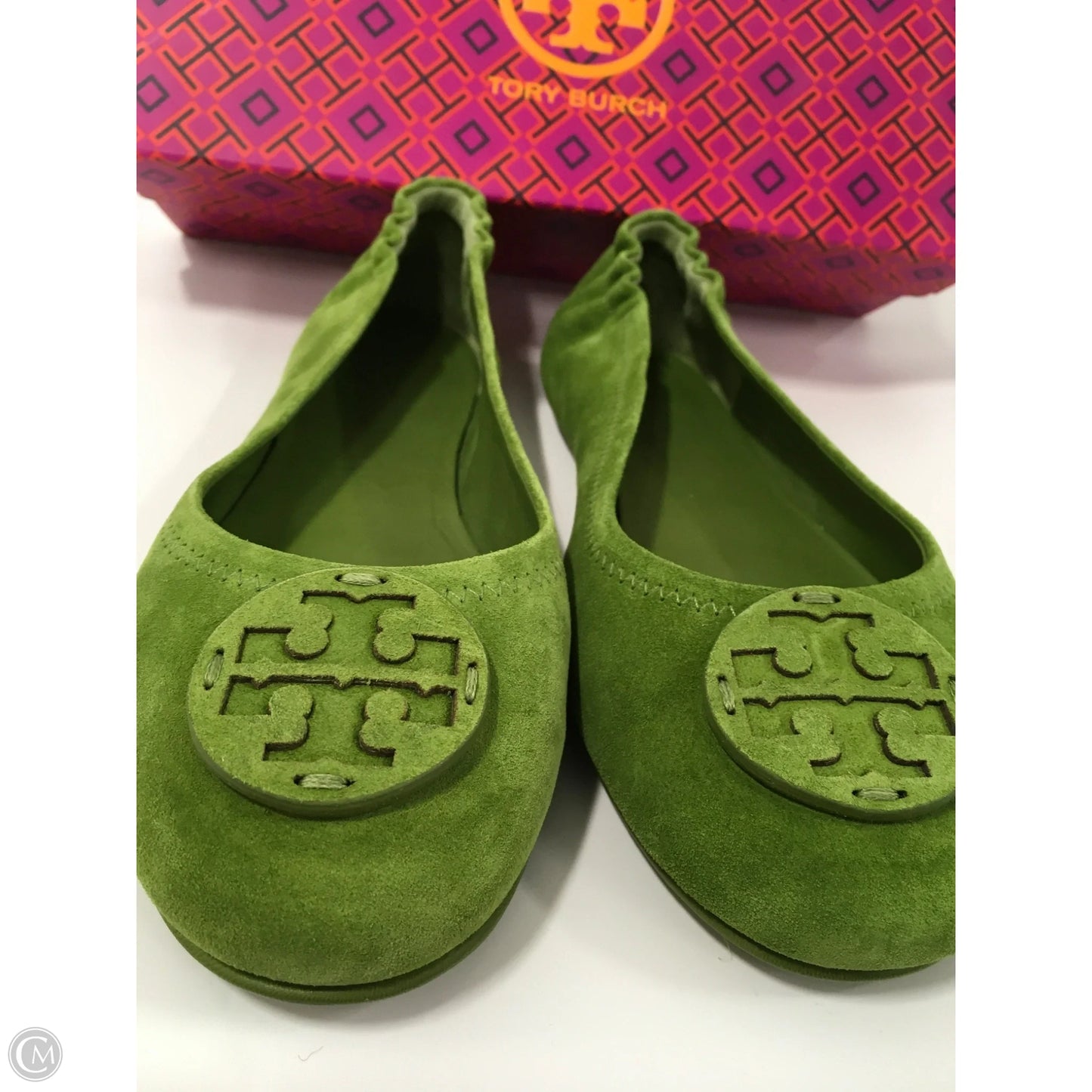 Shoes Designer By Tory Burch In Green, Size: 8.5