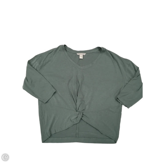 Athletic Top Long Sleeve Crewneck By Athleta In Blue, Size: S