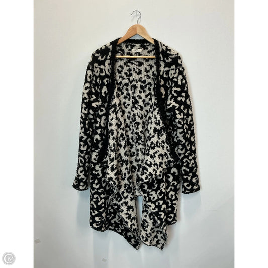 Cardigan Designer By Ugg In Animal Print, Size: L