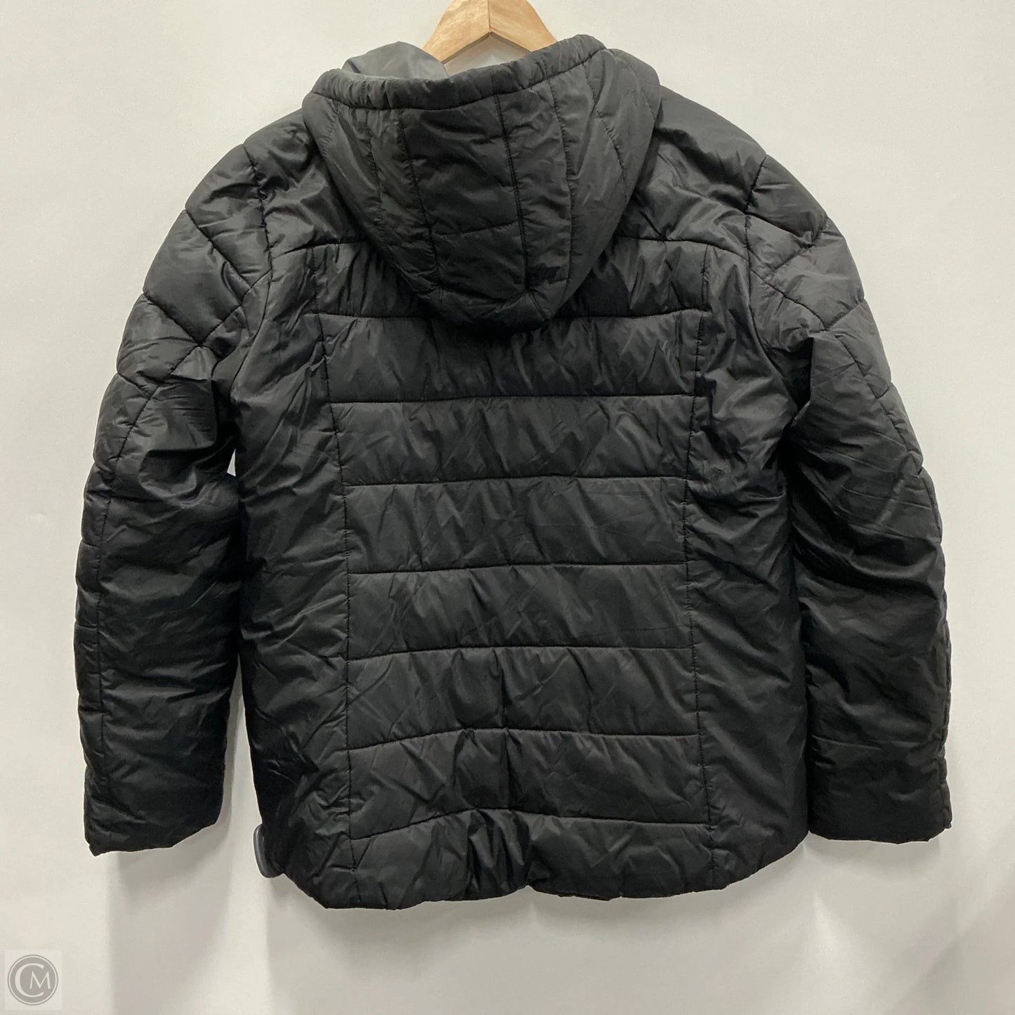 Coat Puffer & Quilted By Spyder In Black, Size: Xl
