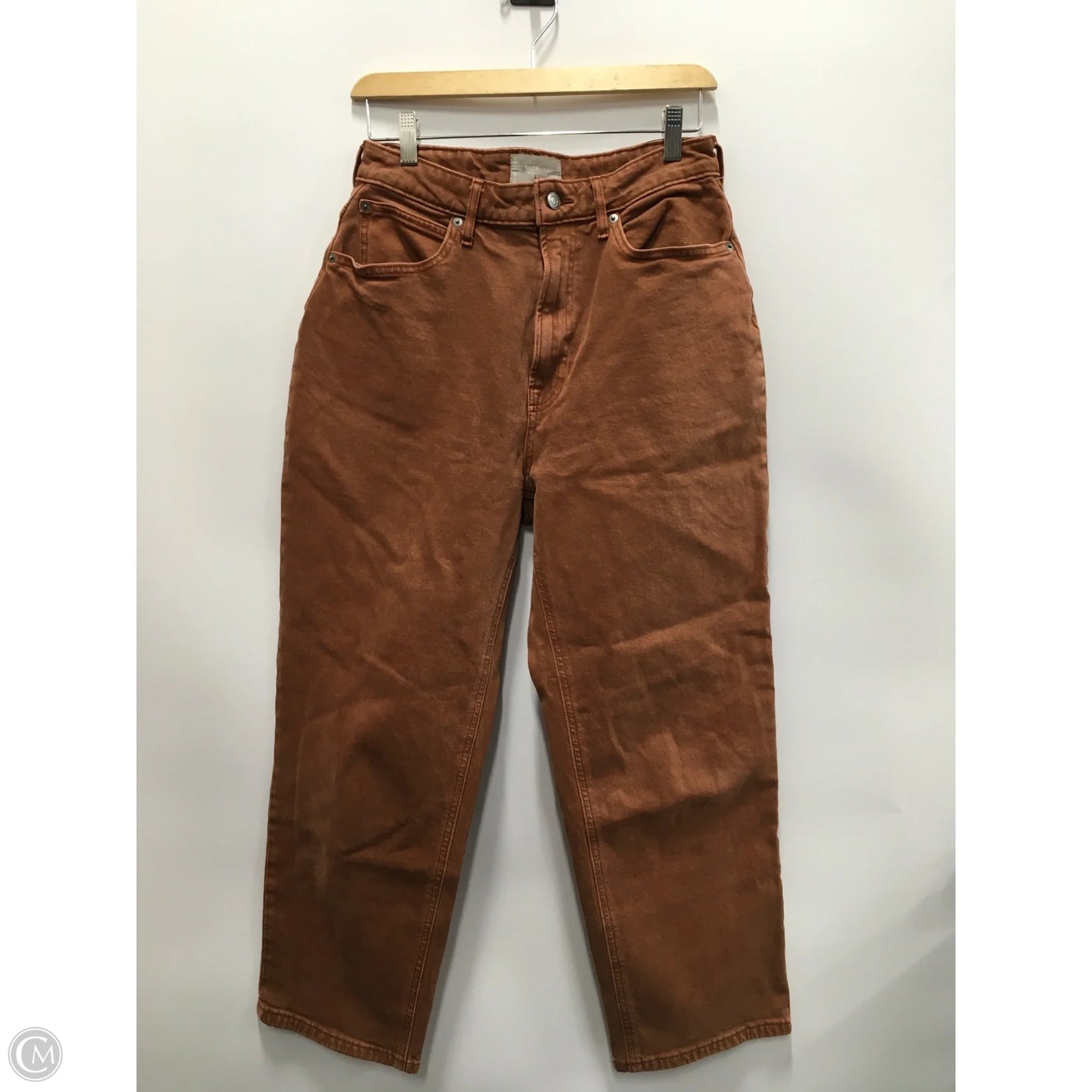 Pants Wide Leg By Everlane In Tan, Size: 8