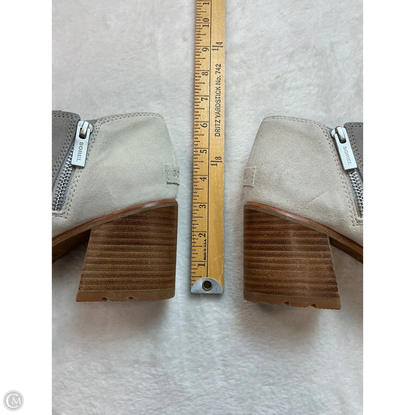 Shoes Heels Block By Sorel In Grey, Size: 7.5