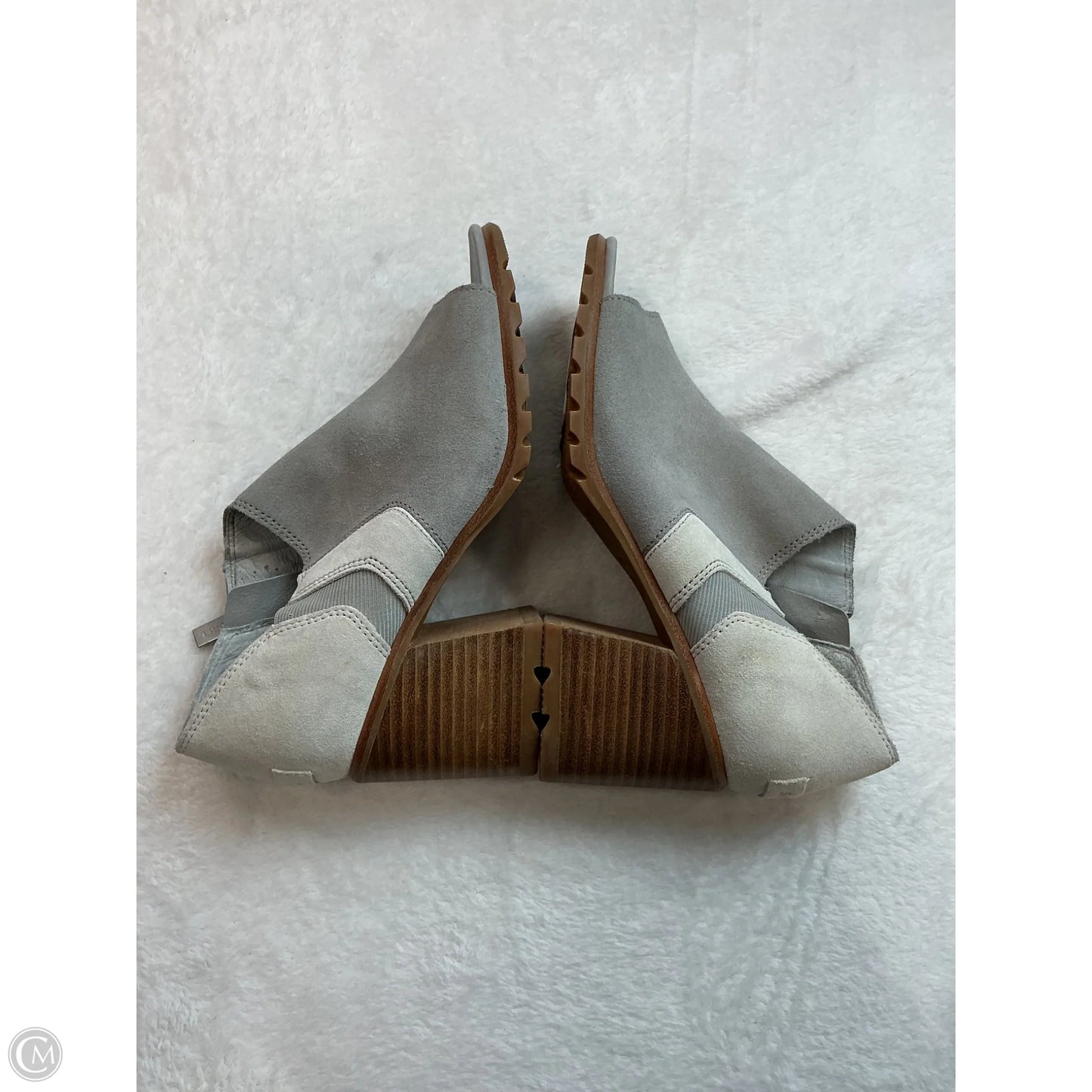 Shoes Heels Block By Sorel In Grey, Size: 7.5