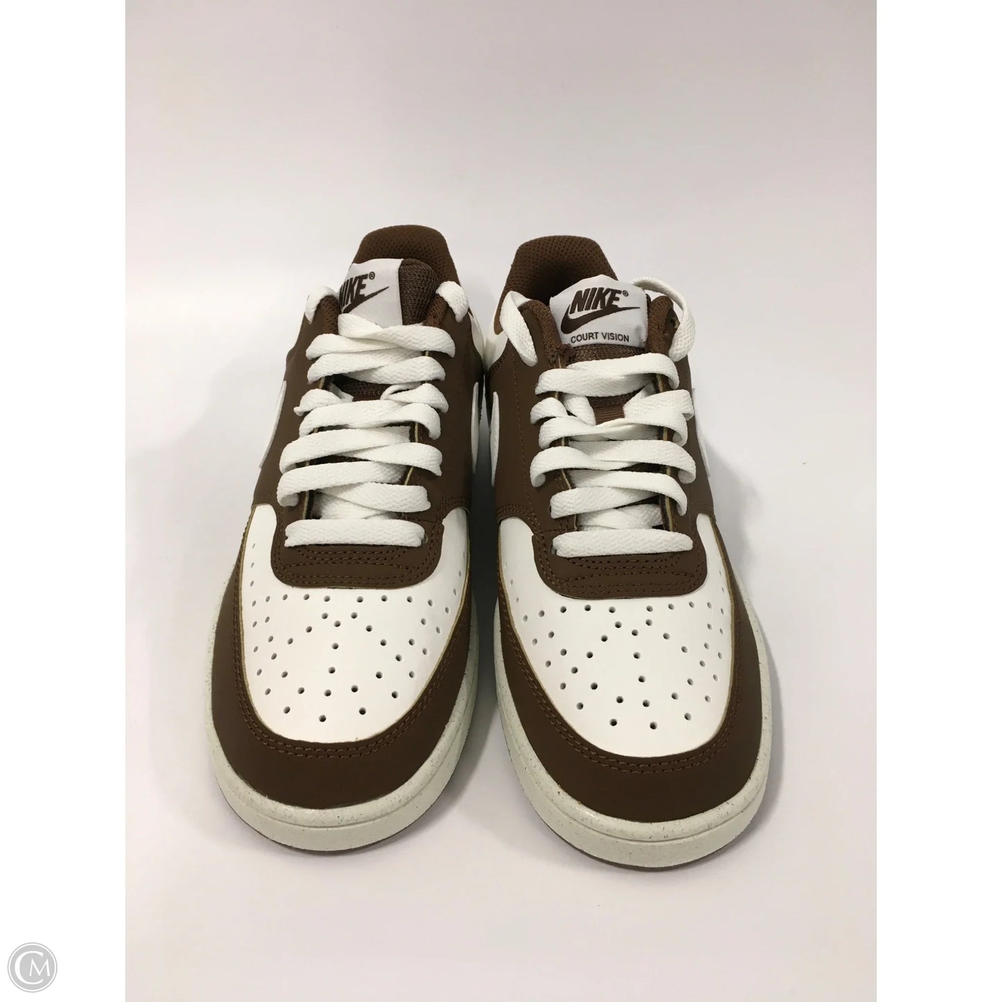 Shoes Sneakers By Nike In Brown & Cream, Size: 7