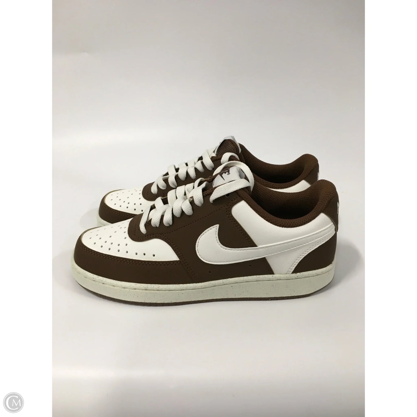 Shoes Sneakers By Nike In Brown & Cream, Size: 7