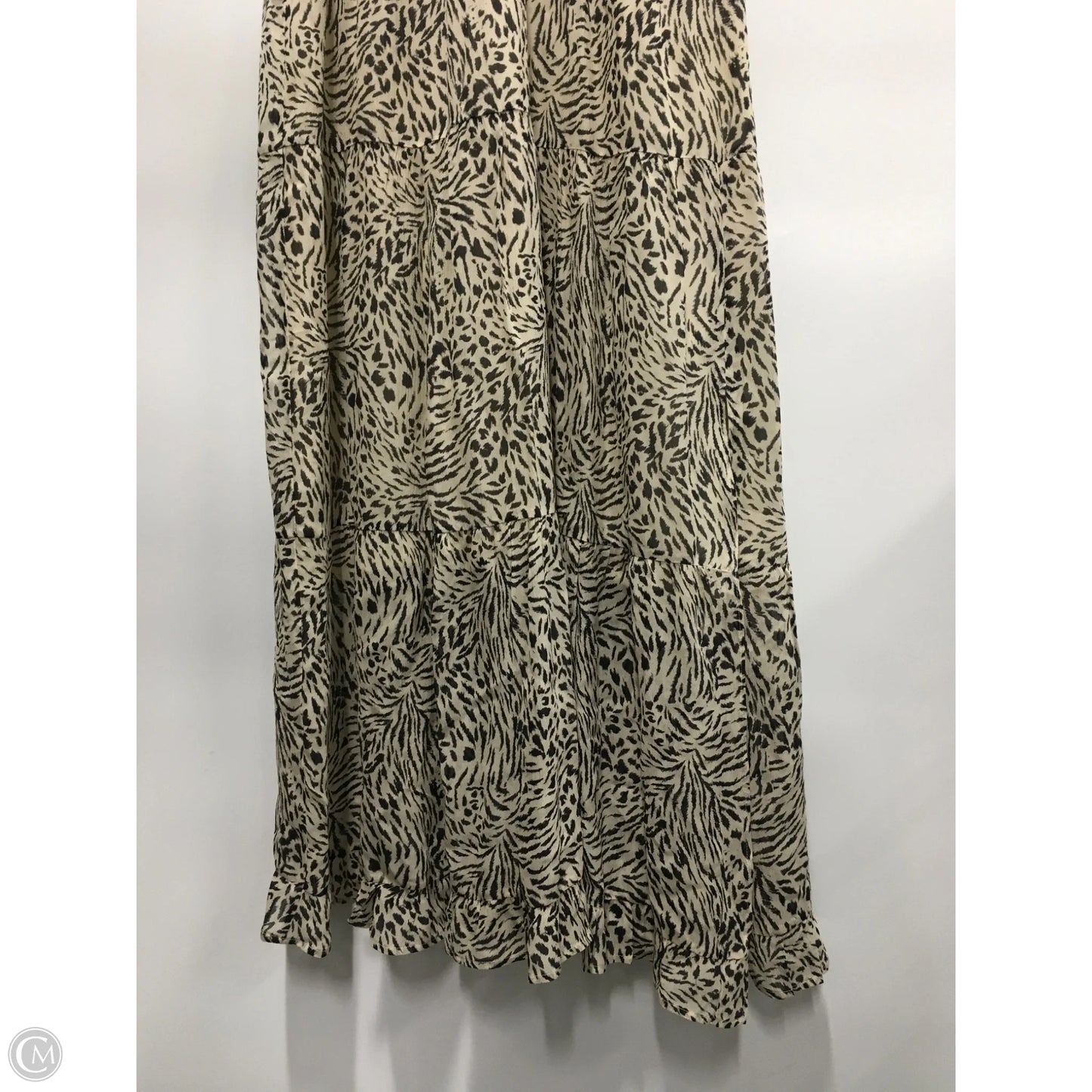 Dress Casual Maxi By Paige In Animal Print, Size: L