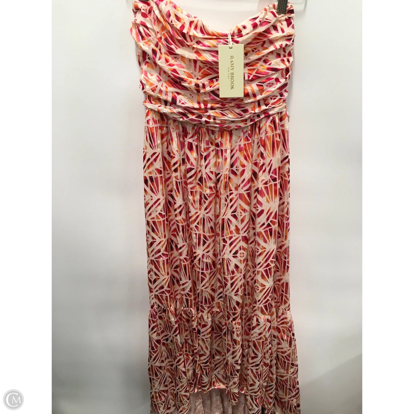 Dress Casual Maxi By Ramy Brook In Orange & Pink, Size: M