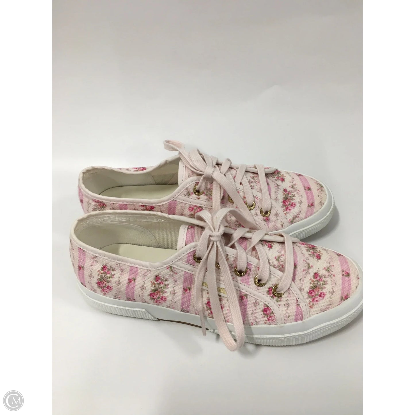 Shoes Sneakers By Superga In Floral Print, Size: 7