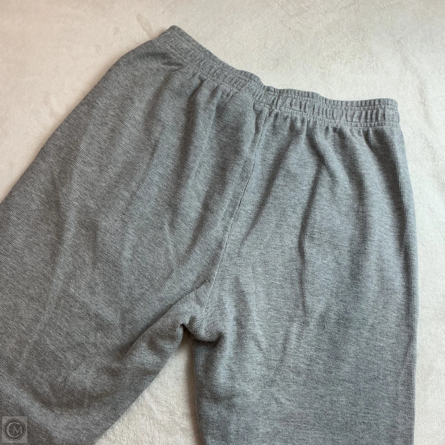 Athletic Pants By Adidas In Grey, Size: M