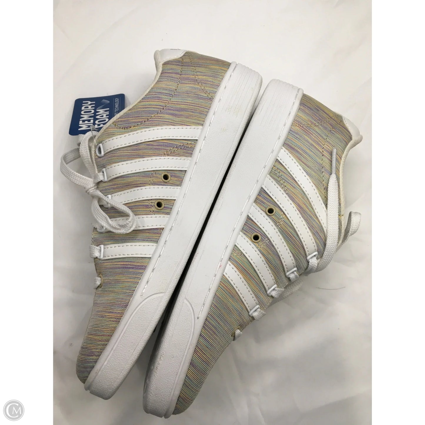 Shoes Sneakers By K Swiss In Rainbow Print, Size: 8.5