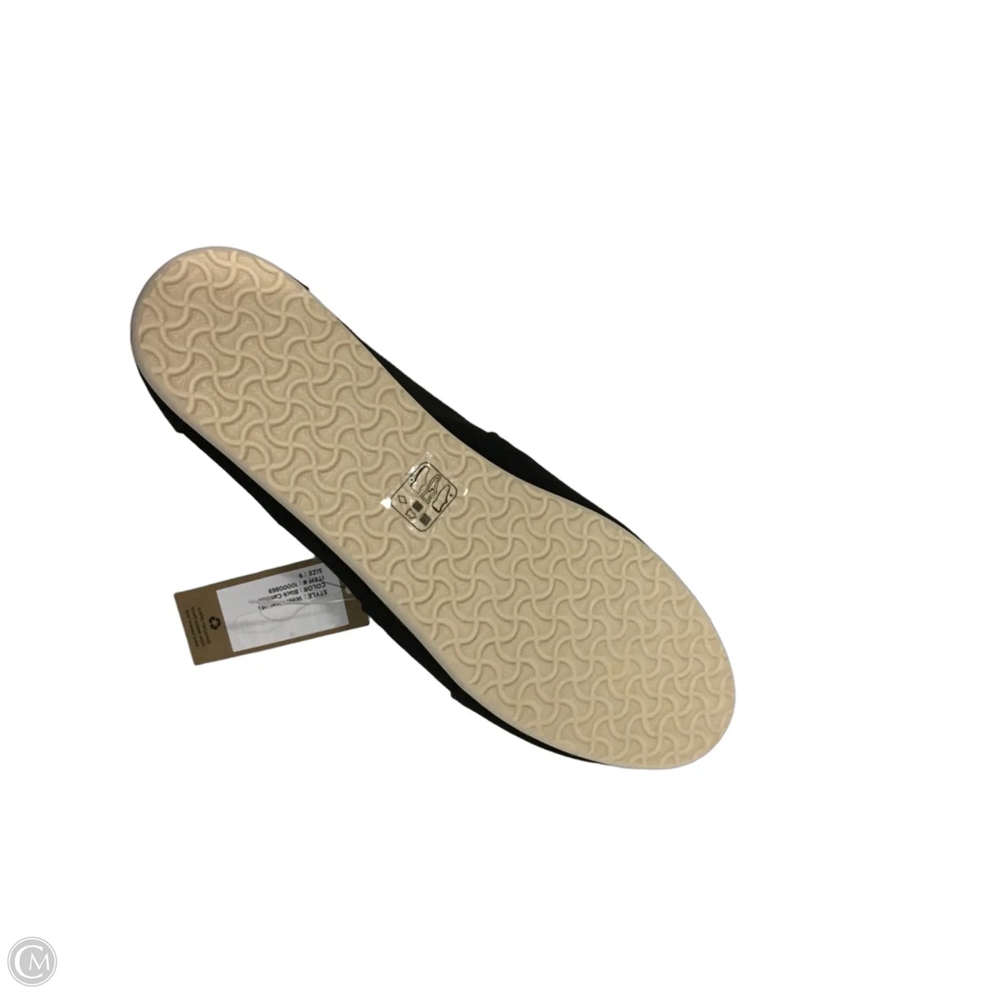 Shoes Flats By Toms In Black, Size: 9