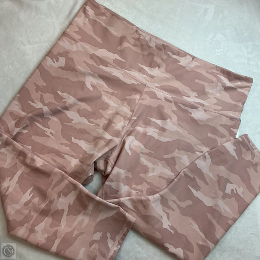 Athletic Leggings By Athleta In Pink, Size: 3x