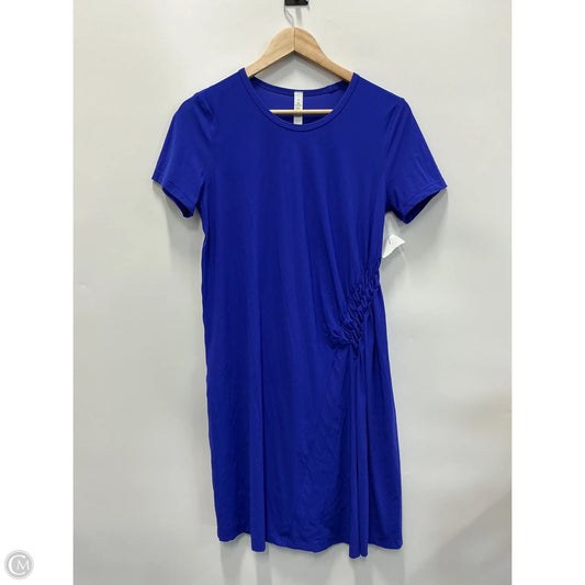 Athletic Dress By Lululemon In Blue, Size: 6