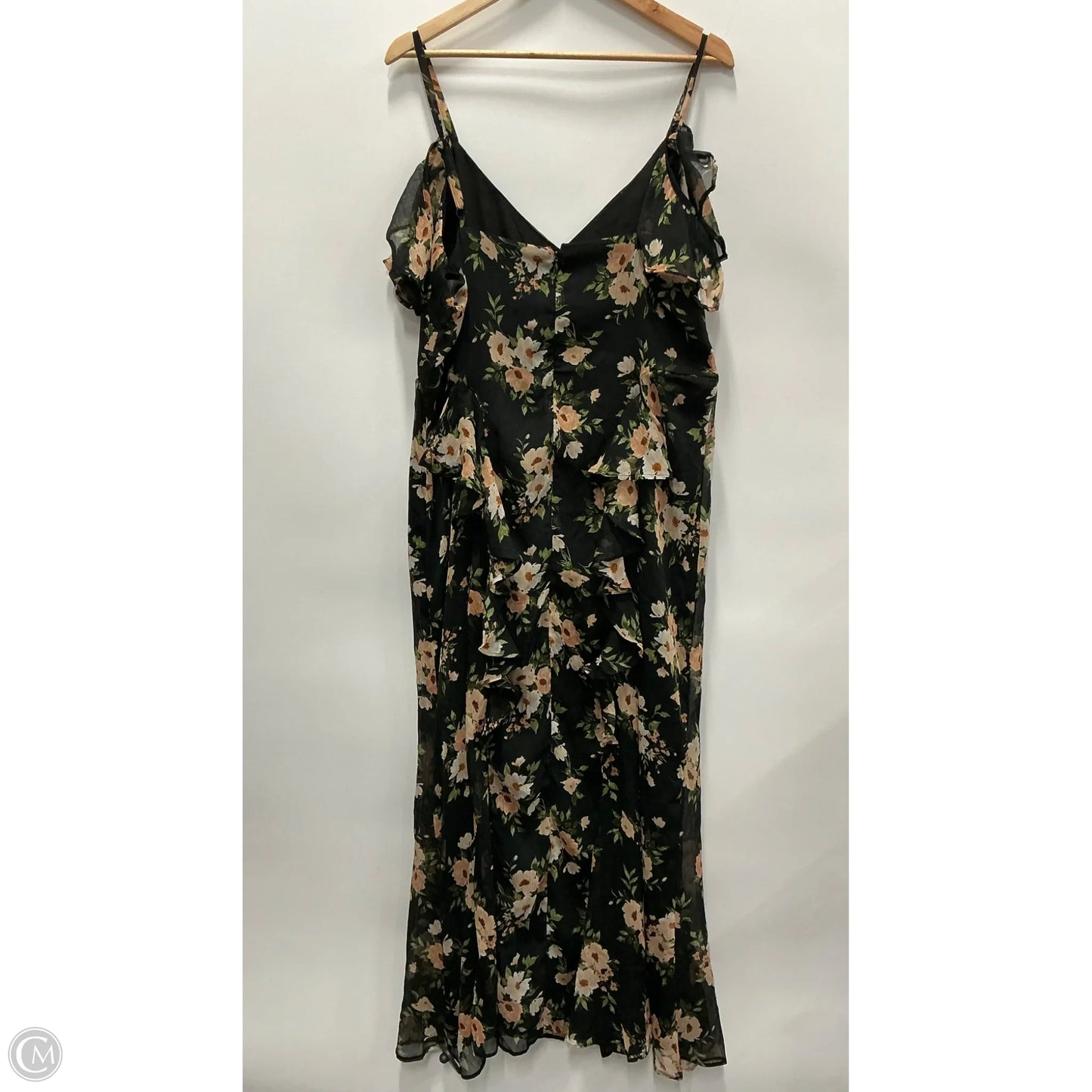 Dress Party Long By Old Navy In Floral Print, Size: 1x