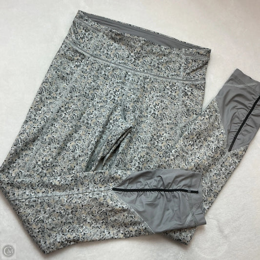 Athletic Leggings By Lululemon In Grey, Size: 4