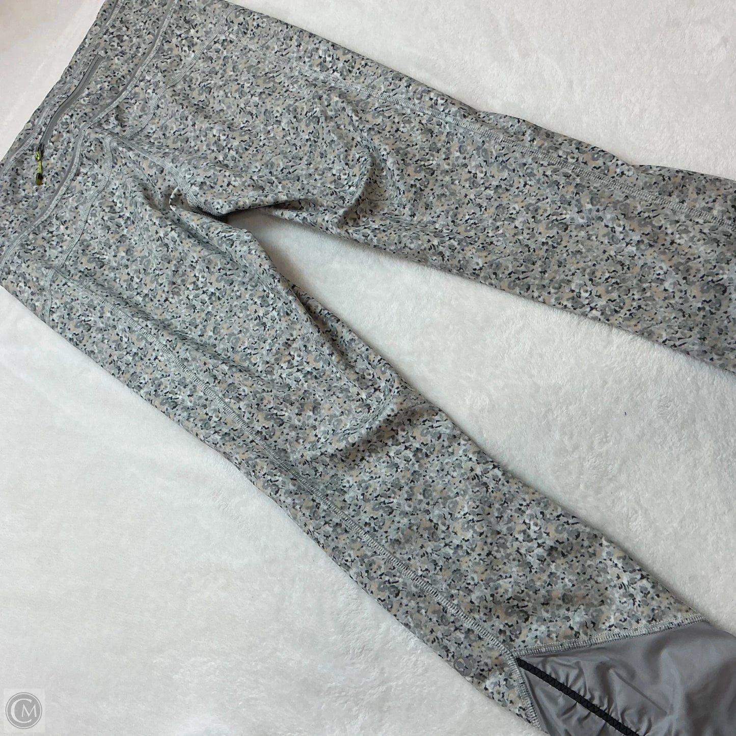 Athletic Leggings By Lululemon In Grey, Size: 4
