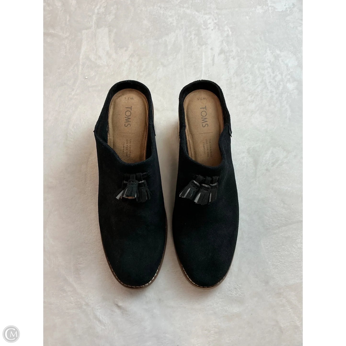 Shoes Heels Block By Toms In Black, Size: 7.5