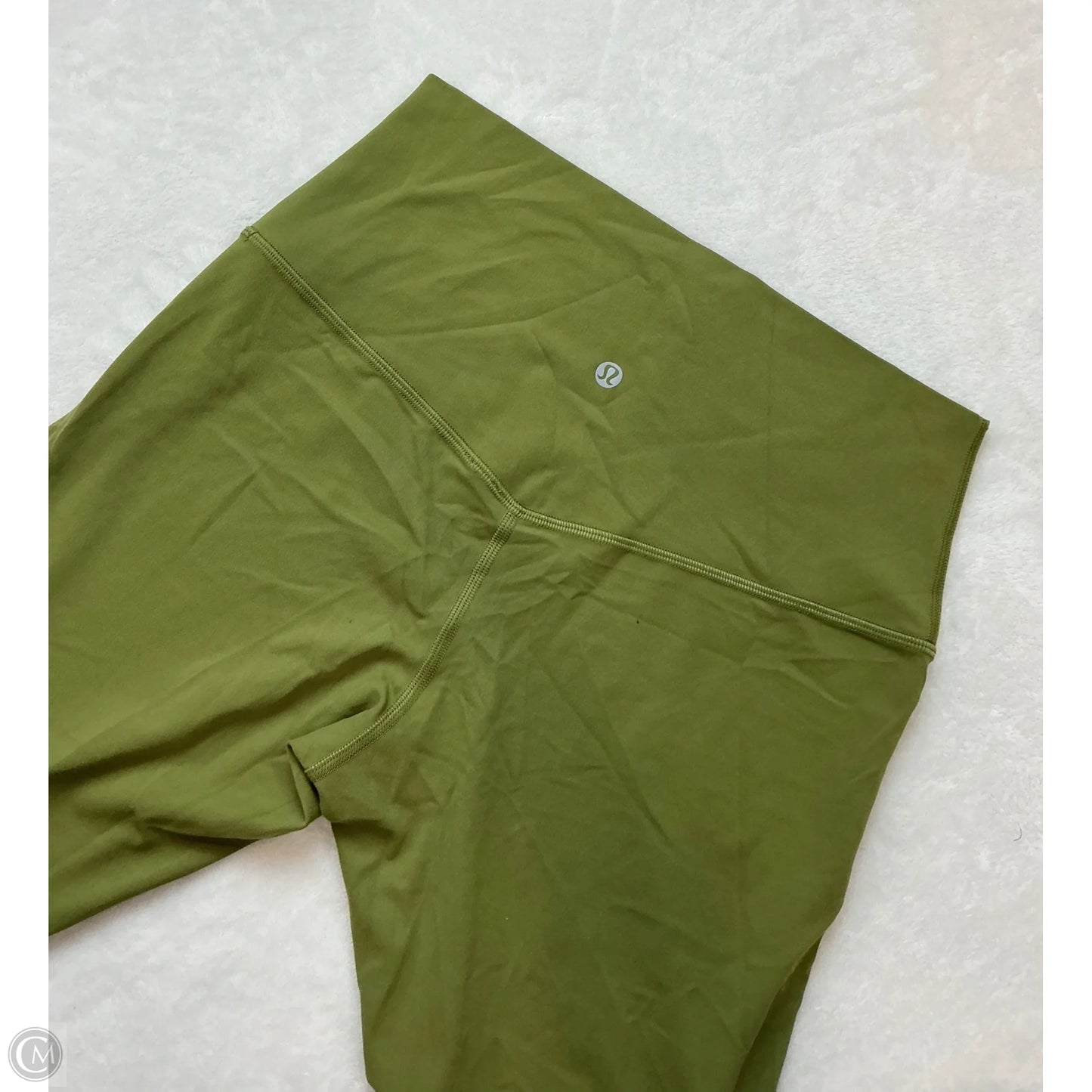 Athletic Leggings By Lululemon In Green, Size: 8