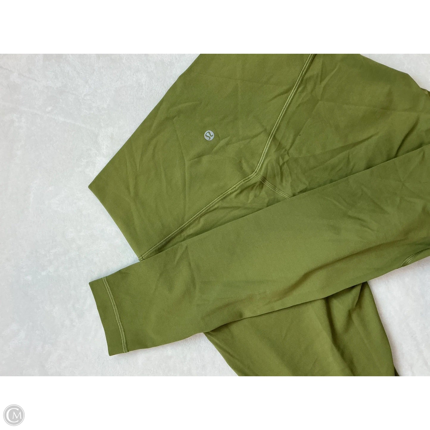 Athletic Leggings By Lululemon In Green, Size: 8