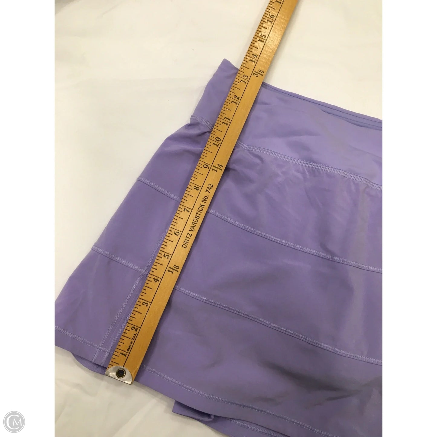 Athletic Skirt By Lululemon In Purple, Size: 10