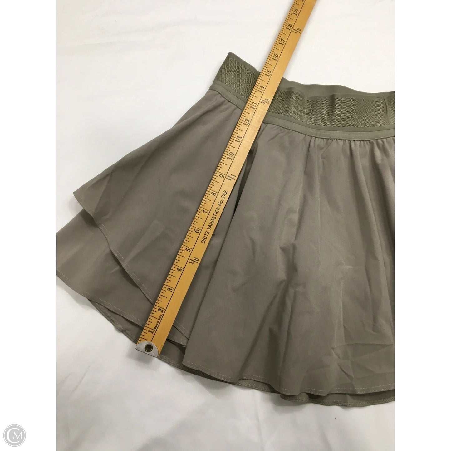 Athletic Skirt By Lululemon In Grey, Size: 0
