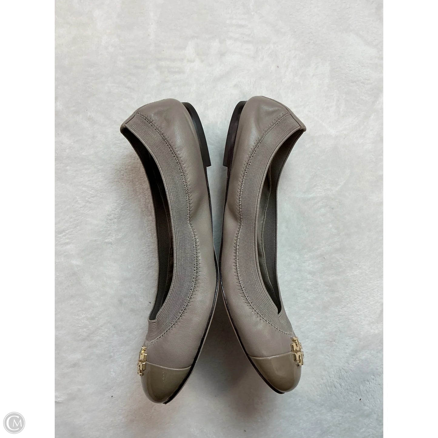 Shoes Designer By Tory Burch In Grey, Size: 7