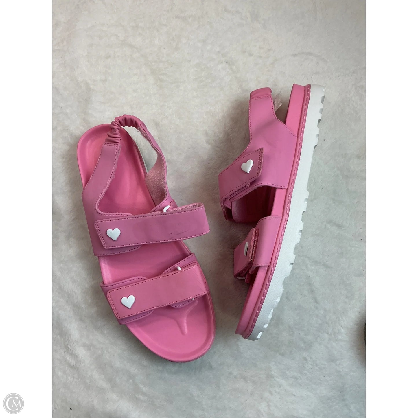 Sandals Flats By Stoney Clover Lane In Pink, Size: 9
