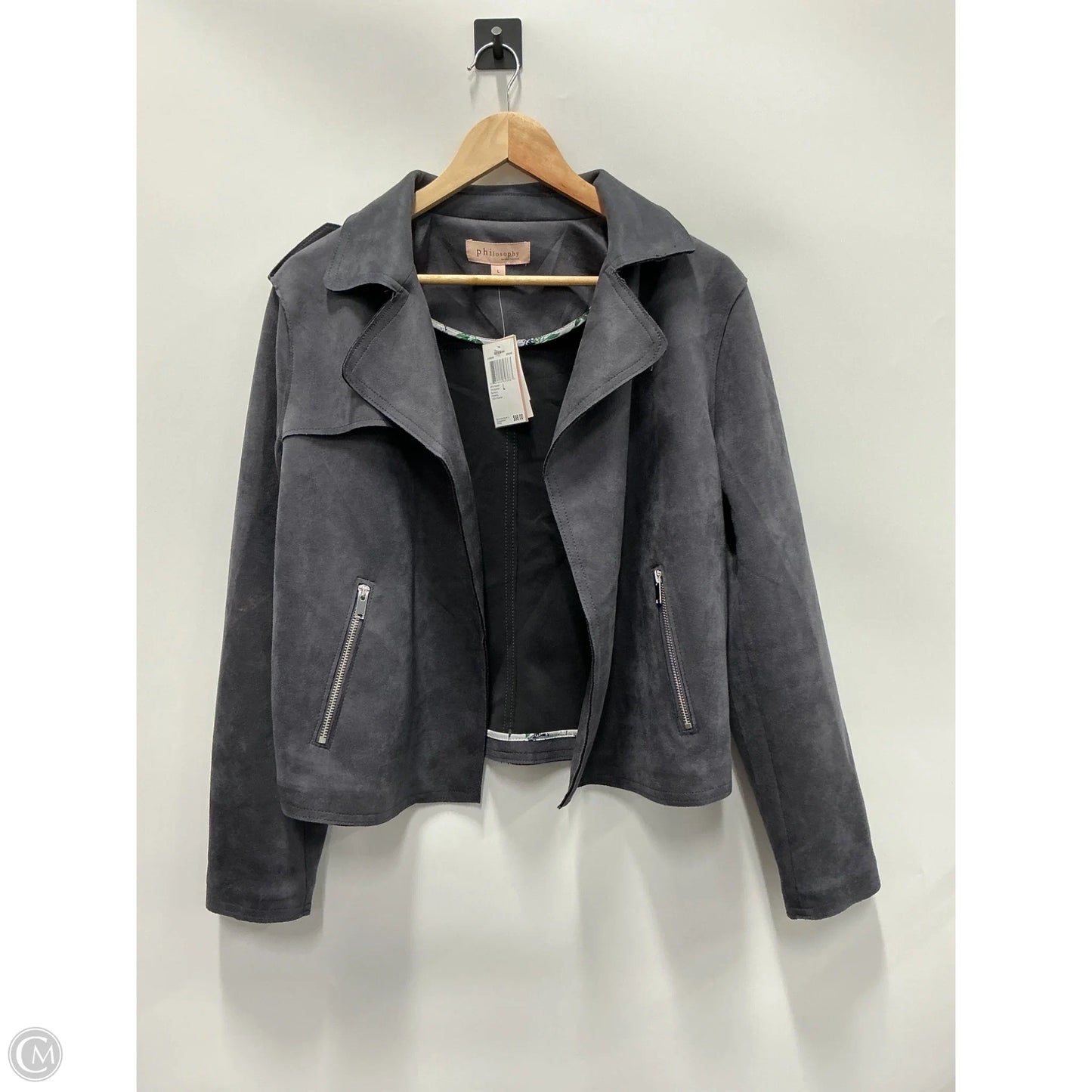 Jacket Other By Philosophy In Grey, Size: L
