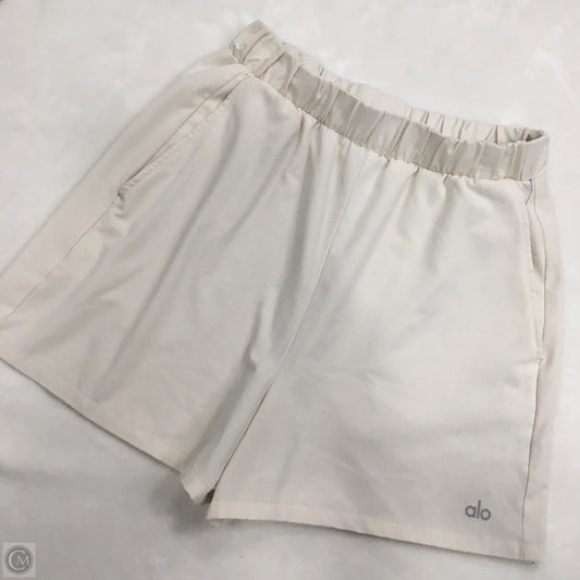 Athletic Shorts By Alo In Cream, Size: Xs