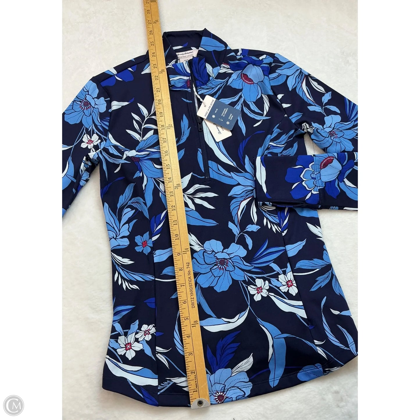 Athletic Jacket By Tommy Bahama In Blue, Size: Xs