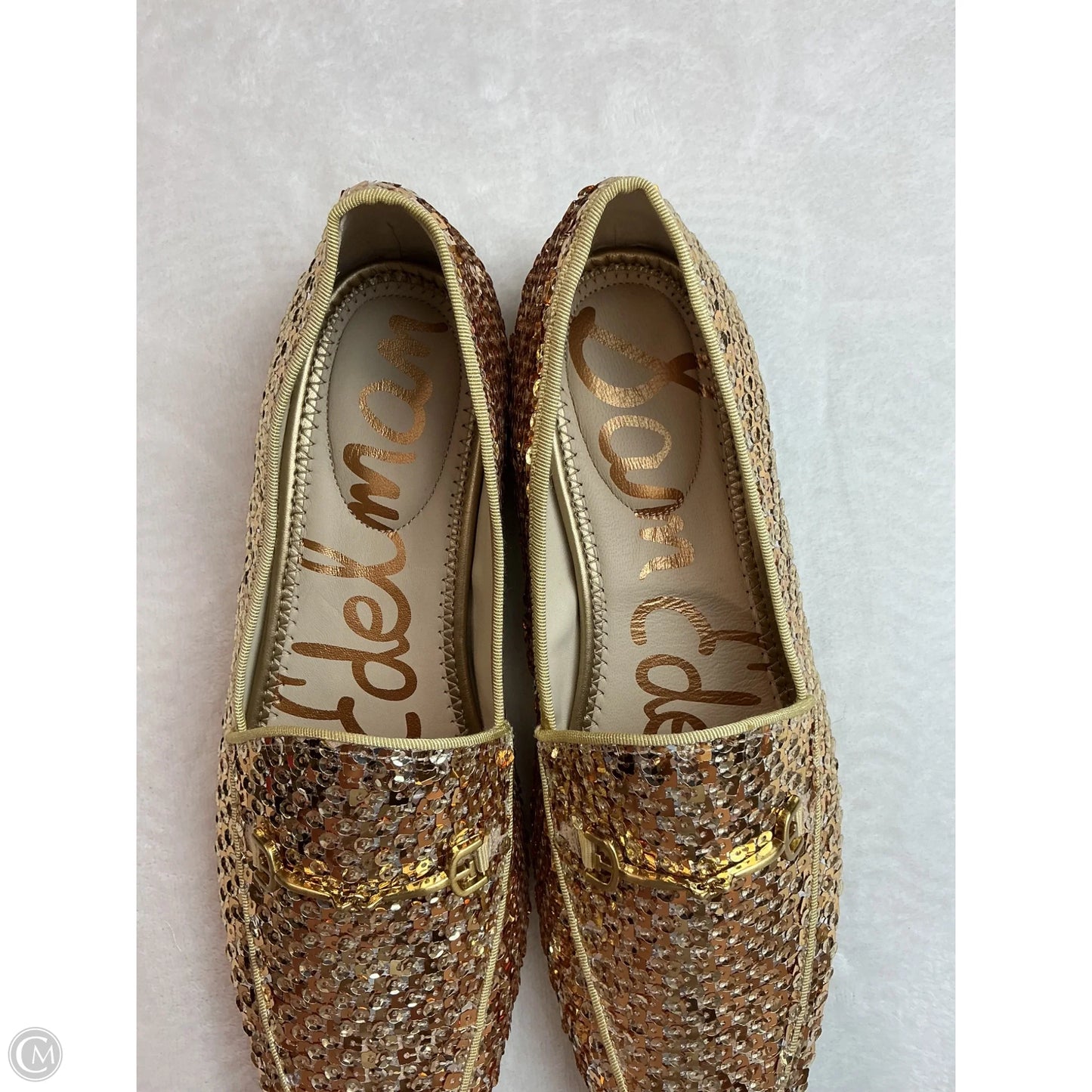 Shoes Flats By Sam Edelman In Gold, Size: 9