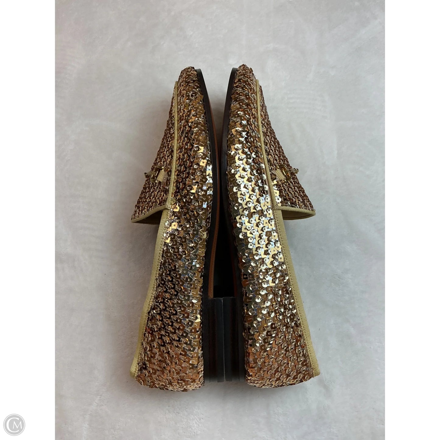 Shoes Flats By Sam Edelman In Gold, Size: 9
